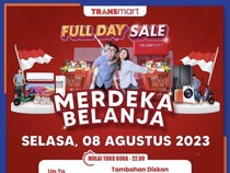 Catat! Belanja Bertabur Diskon di Transmart Full Day Sale Berlangsung Besok