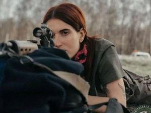 Aksi Tentara Perempuan Ukraina di Lini Depan