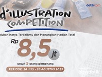 Asah Kreativitas di DIllustration Competition Bisa Raih Hadiah Jutaan!