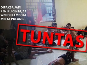 Before-After Penanganan 11 WNI di Kamboja Sempat Dipaksa Jadi Love Scammer