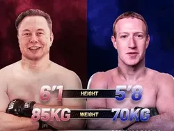 Meme Duel Elon Musk vs Mark Zuckerberg, Mana Jagoanmu?