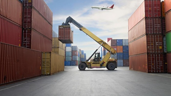 ilustrasi jasa logistik