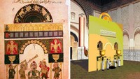 Jam kastil Al-Jazari ditemukan pada abad ke-12 dan disebut sebagai salah satu jam termegah dalam buku Al-Jazari. Karya ini merupakan sebuah jam air monumental yang dikenal dengan istilah castle clock (jam air kastil). Foto: Muslim Heritage