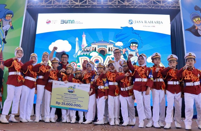 Jasa Raharja Edukasi Anak-anak soal Keselamatan Lalu Lintas