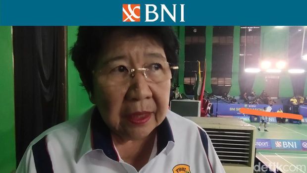 Kabid Turnamen dan Perwasitan PP PBSI Mimi Irawan, BNI Sirnas Banten 2023