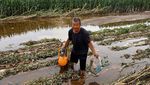 Ladang Jagung Siap Panen di China Rusak Diterjang Banjir