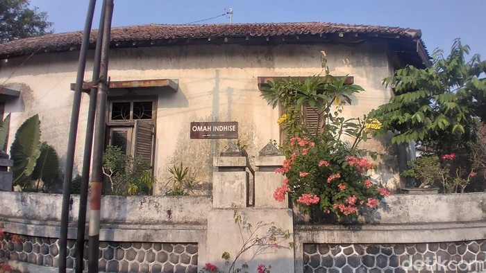 Omah Indische atau yang juga dikenal sebagai Rumah Pocong Sumi di Kotagede, Jogja. Foto diunggah Senin (7/8/2023).