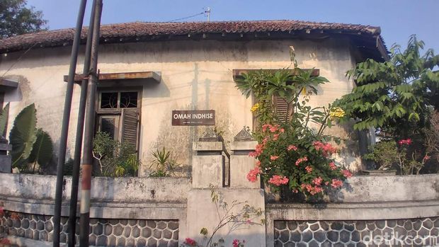 Omah Indische atau yang juga dikenal sebagai Rumah Pocong Sumi di Kotagede, Jogja. Foto diunggah Senin (7/8/2023).