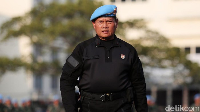 Panglima TNI Laksamana Yudo Margono menerima brevet dari Pasukan Pangamanan Presiden di Mako Paspampres, Jakarta, Senin (7/8/2023). Penghargaan ini diharapkan dapat memperkuat jajaran Paspampres di bawah komando TNI.