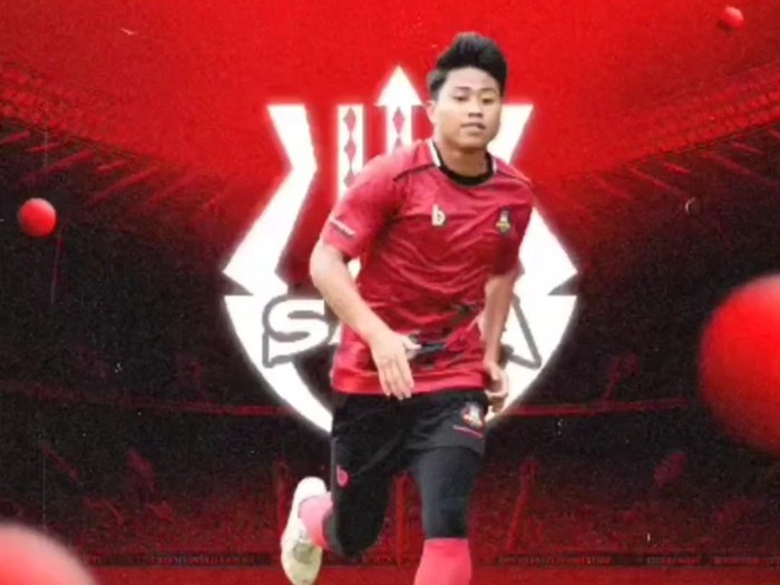 Pemain baru Sada Sumut FC, Aulia Ramadhan Lubis (Foto: Instagram Sada Sumut)