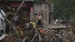 Penampakan Rumah Warga di China Hancur Usai Diterjang Topan Doksuri