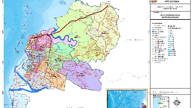 Peta Kota Makassar