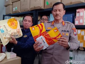 Kosmetik Ilegal yang Digerebek Polisi di Batam Dijual Lewat Marketplace