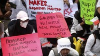 Mereka gelar Aksi Nasional Nakes dan Non Faskes Fasyankes 2023.  