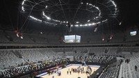 Stadion ini mampu menampung sekitar 16 ribu penonton.  