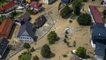 Potret Udara Banjir di Slovenia
