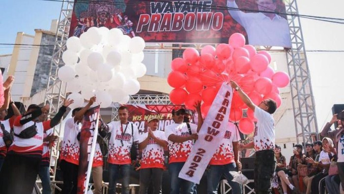 Relawan Jokowi se-Jawa Timur dukung Prabowo di 2024