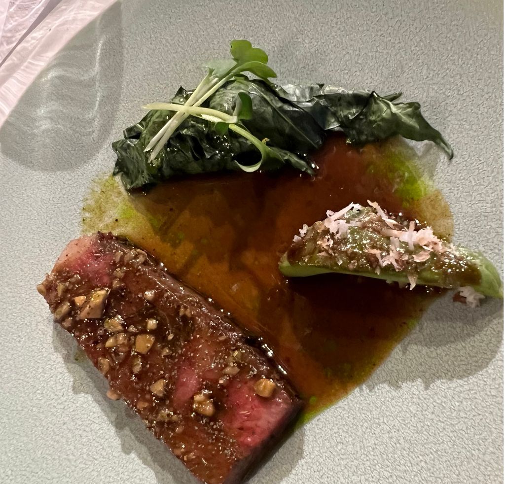 Sajian kreasi chef Syrco Bakker di Jakarta.