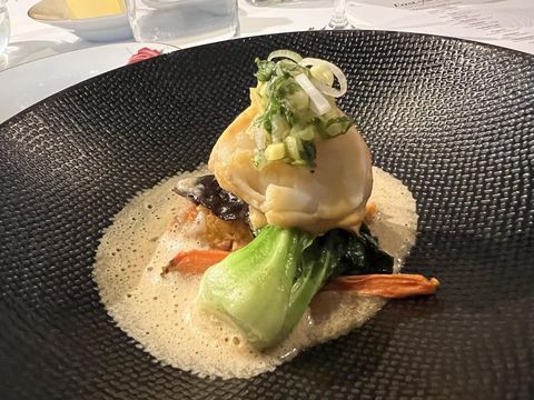 Sajian kreasi chef Syrco Bakker di Jakarta.