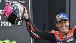 Semringah Aleix Espargaro Menang Dramatis di MotoGP Inggris 2023