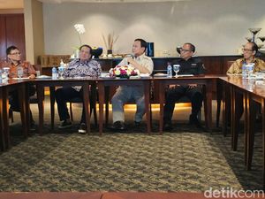 Prabowo Silaturahmi dengan Keluarga Besar Transmedia