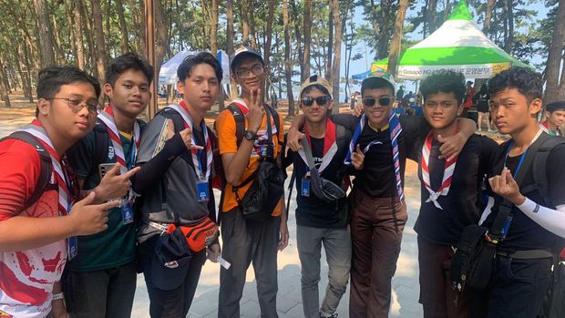 Suasana Terik Jambore Dunia di Korsel (dok Peserta Jambore Dunia dari Indonesia, Faisal)