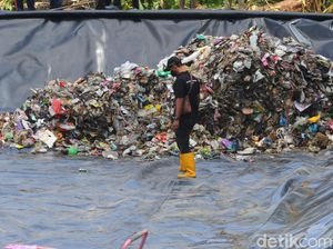 Geomembran TPS Tamanmartani Sleman Sempat Robek gegara Truk Sampah