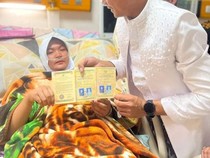 Viral, Tentara Menikahi Kekasihnya yang Dirawat Intensif di RSUD Bima