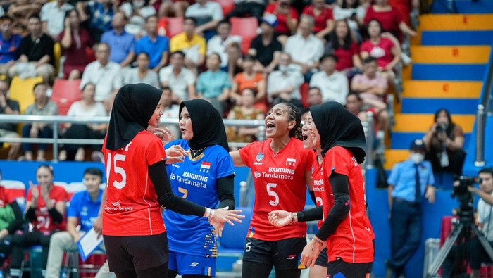 Timnas voli putri Indonesia peringkat ketiga SEA V League 2023 putaran pertama
