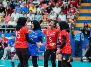 SEA V League Leg 1: Timnas Voli Putri Finis Peringkat Tiga