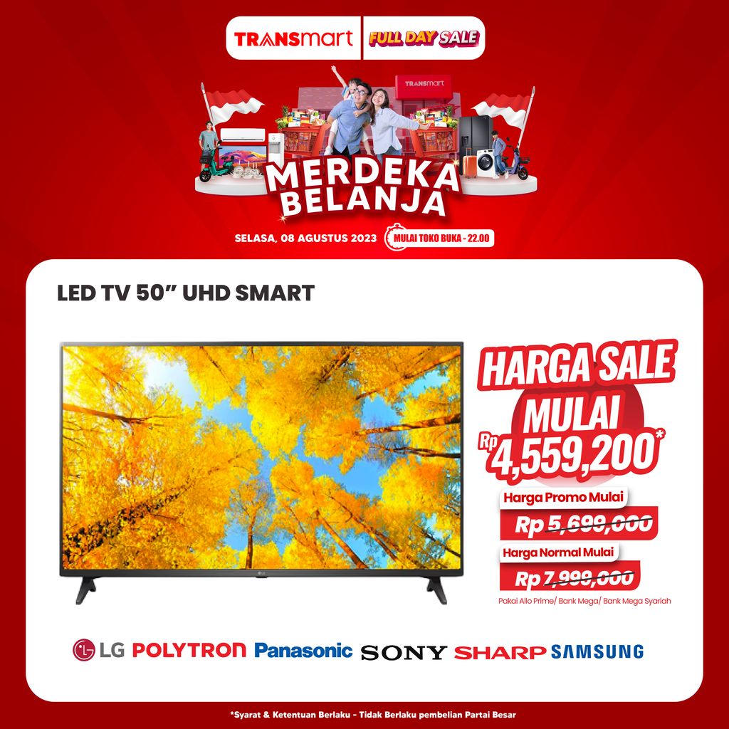 Transmart Full Day Sale 8 Agustus 2023