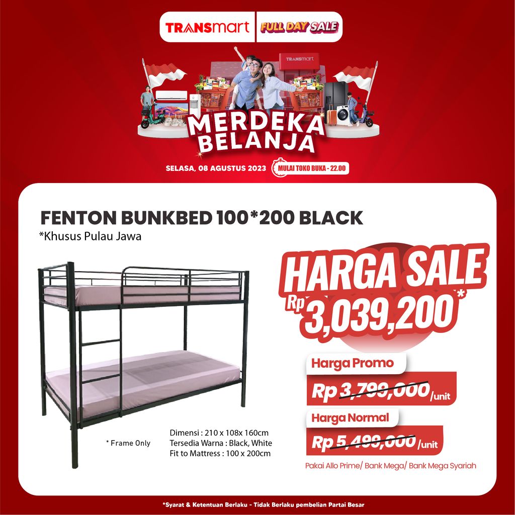 Transmart kembali menggelar program pesta diskon besar-besaran jelang menyambut kemerdekaan, yakni Transmart Full Day Sale bertajuk Merdeka Belanja pada Selasa (8/8/2023). (Dok. Transmart)