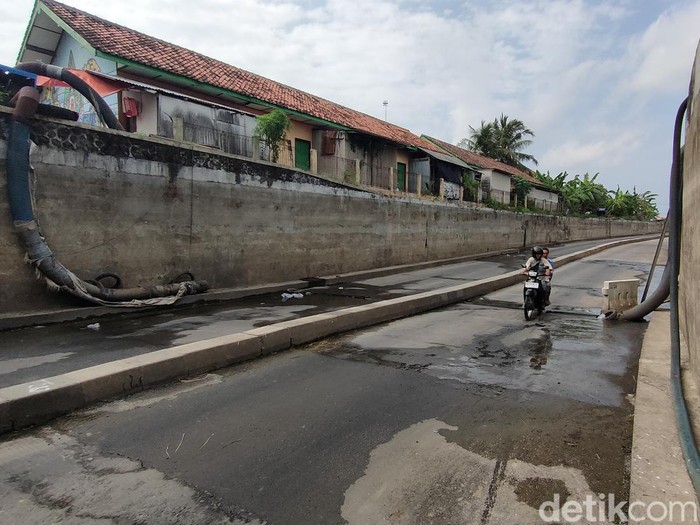 Underpass Kulur di Temon, Kulon Progo, Senin (7/8/2023).