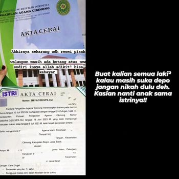 Unggahan viral di TikTok, istri curhat suami kecanduan main slot. Unggahan viral di TikTok, istri curhat suami kecanduan main slot.