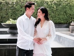 8 Potret Valencia Tanoesoedibjo dan Kevin Sanjaya Gelar Pesta Gender Reveal