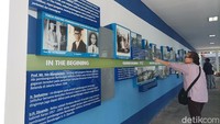 Masih di kawasan Istora, terdapat papan informasi yang berisi dari sejarah Waduk Jatiluhur. Selain wisata dan memanjakan mata, traveler dapat menambah pengetahuan dengan membaca papan informasi yang berjejer panjang dan cukup lengkap. (Weka Kanaka/detikcom)