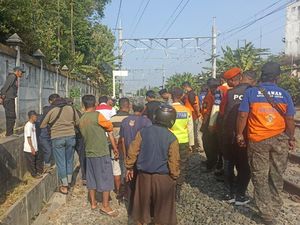 Wanita Misterius Tewas Tertabrak KA di Sukoharjo