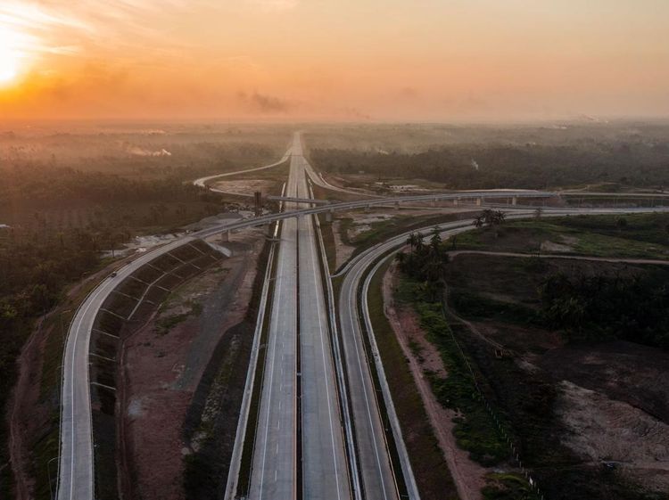 Wow! Penampakan Terkini Tol Indrapura-Kisaran 47,75 Km