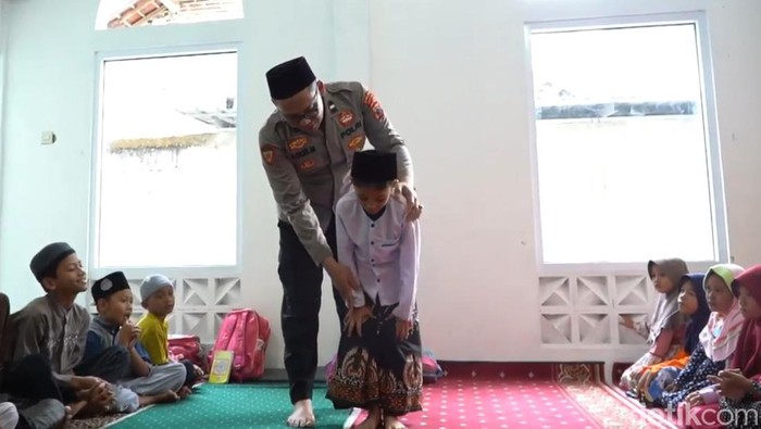 Aipda Agus Miswanto, pemilik Pondok Pesantren Daruttaqwa di Purbalingga, Selasa (8/8/2023).
