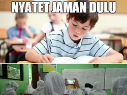 Bedanya Anak Sekolah Zaman Dulu vs Sekarang