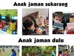 Bedanya Anak Sekolah Zaman Dulu vs Sekarang