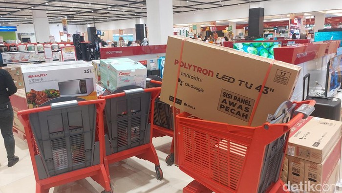 Borong Elektronik di Transmart Full Day Sale, Pelanggan Ini Hemat Rp 6 Jutaan