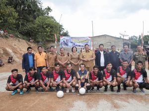 Bupati Dairi Nilai Turnamen Voli Mampu Hindarkan Anak Muda dari Narkoba
