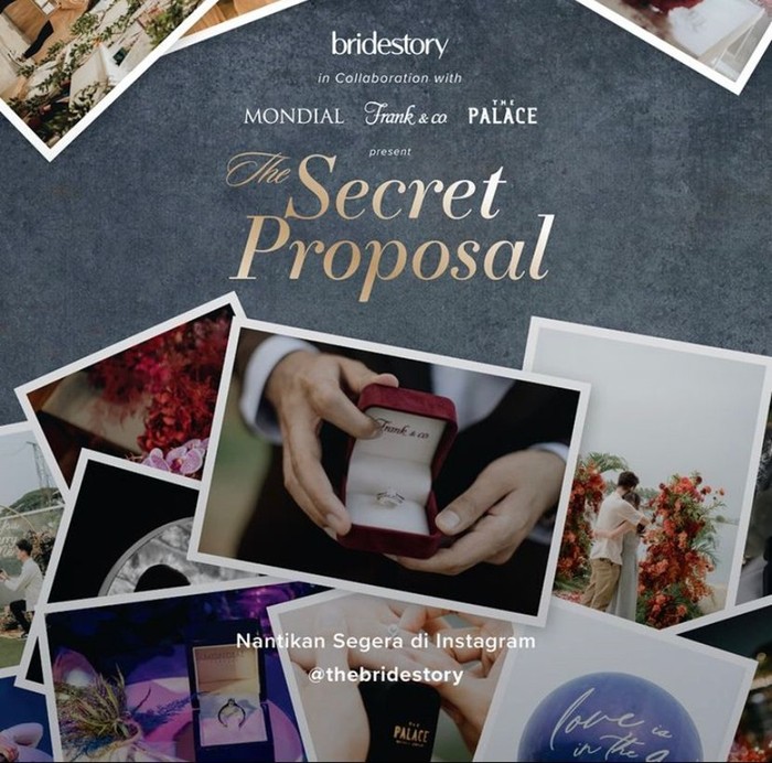 CMK dan Bridestory Hadirkan Reality Show The Secret Proposal