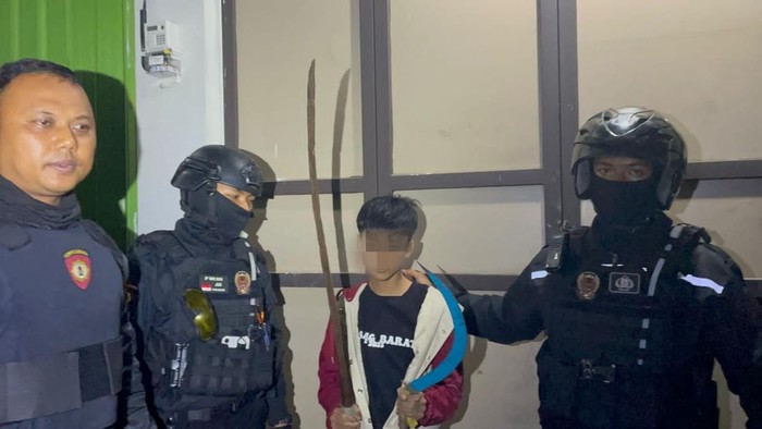 Enam pelajar SMP-SMK diamankan polisi gegara bawa sajam