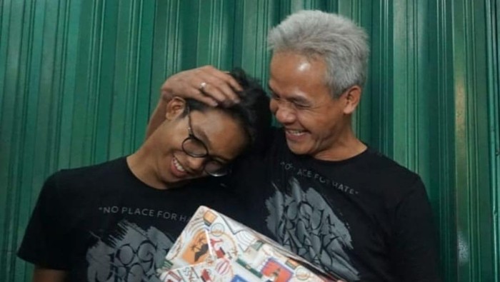 Ganjar Pranowo dan anak