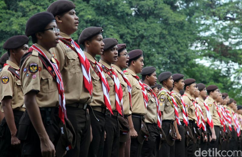 Ilustrasi satuan pramuka