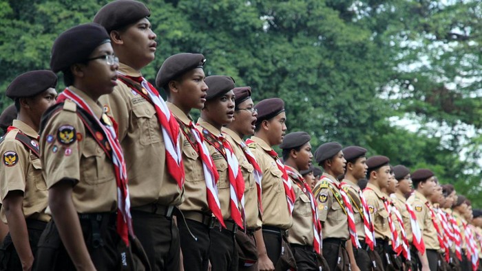 Ilustrasi satuan pramuka