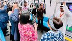Jokowi Ajak Dubes Asing Naik MRT, Begini Momennya