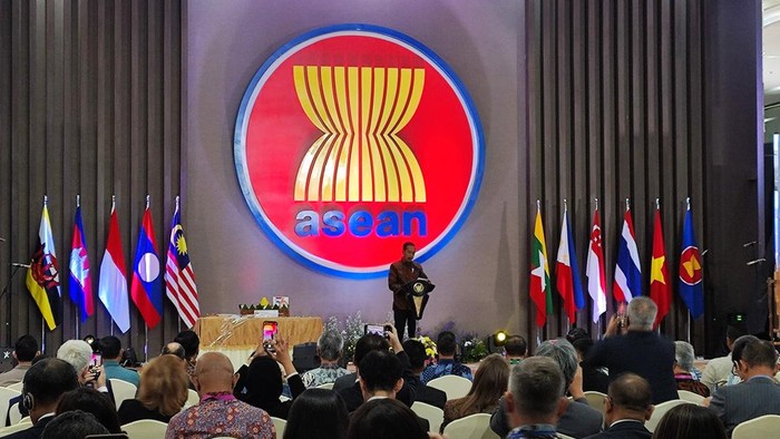 Jokowi di peringatan ASEAN Day (Marlinda-detikcom)